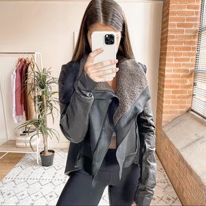 rick owens moto jacket